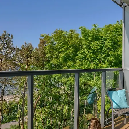 Apartment Okrzei Z Bezposrednim Widokiem Na Morze- Nadmorski Luksus Ustronie Morskie