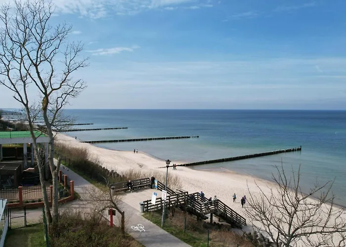 Okrzei Z Bezposrednim Widokiem Na Morze- Nadmorski Luksus Ustronie Morskie