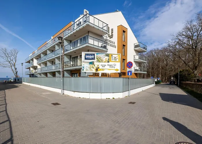 Apartment Okrzei Z Bezposrednim Widokiem Na Morze- Nadmorski Luksus *