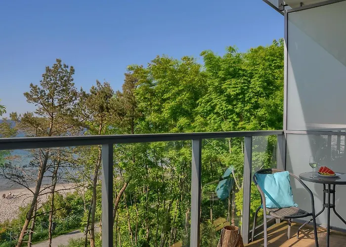 Apartment Okrzei Z Bezposrednim Widokiem Na Morze- Nadmorski Luksus Ustronie Morskie