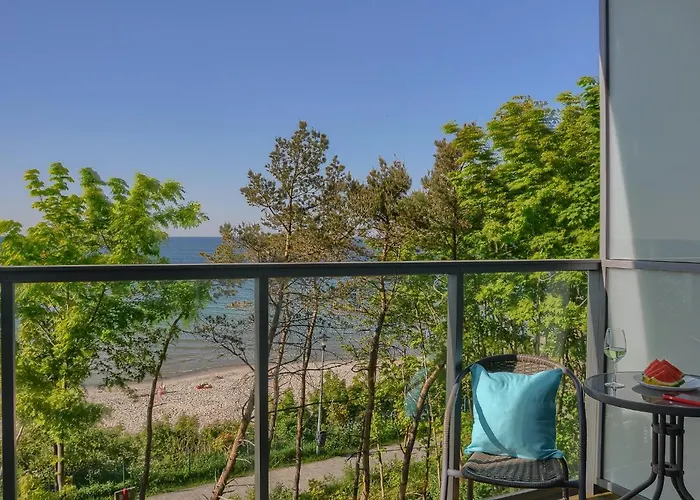 Okrzei Z Bezposrednim Widokiem Na Morze- Nadmorski Luksus Ustronie Morskie