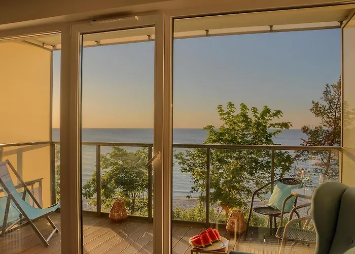 Okrzei Z Bezposrednim Widokiem Na Morze- Nadmorski Luksus * Ustronie Morskie